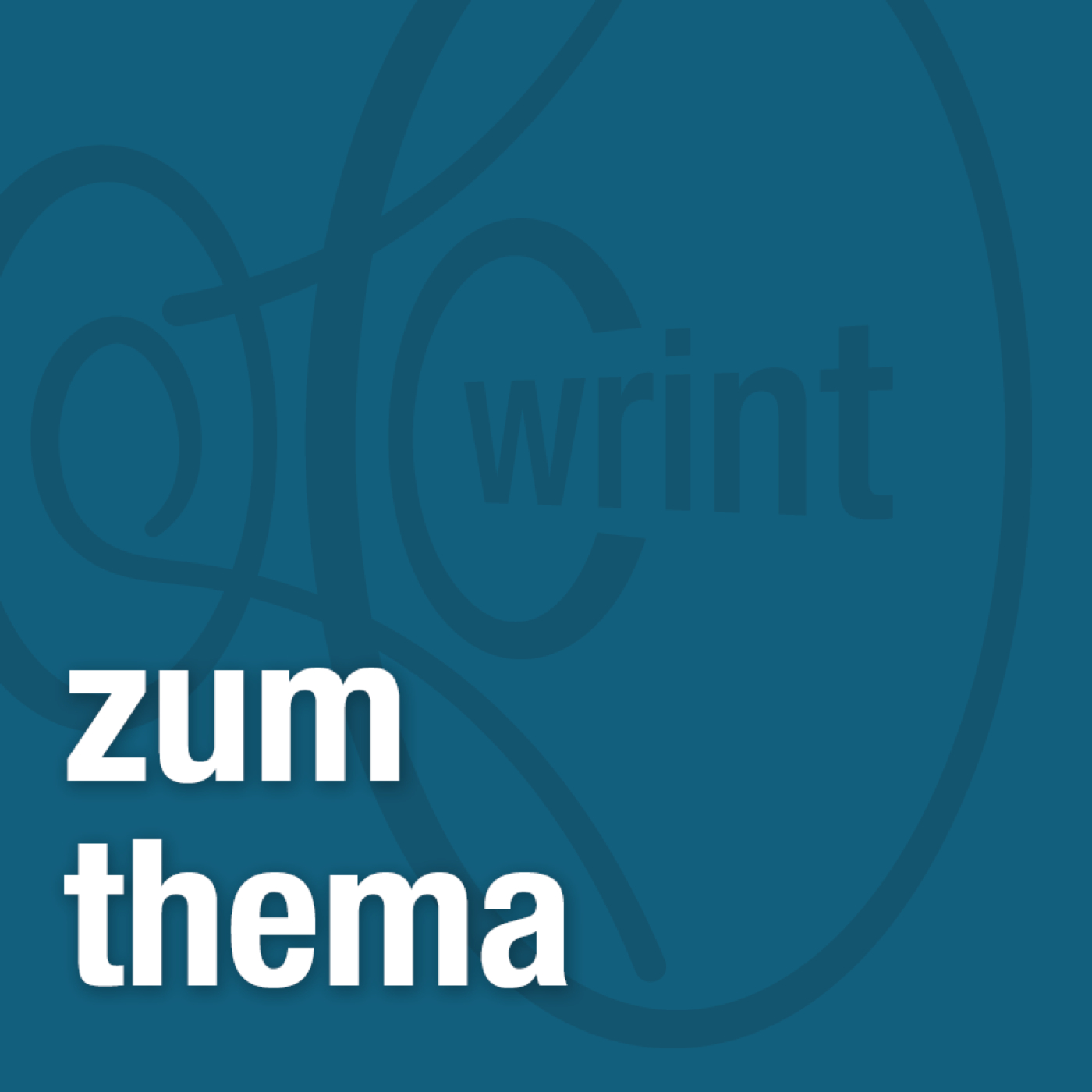 WRINT: Zum Thema Podcast artwork